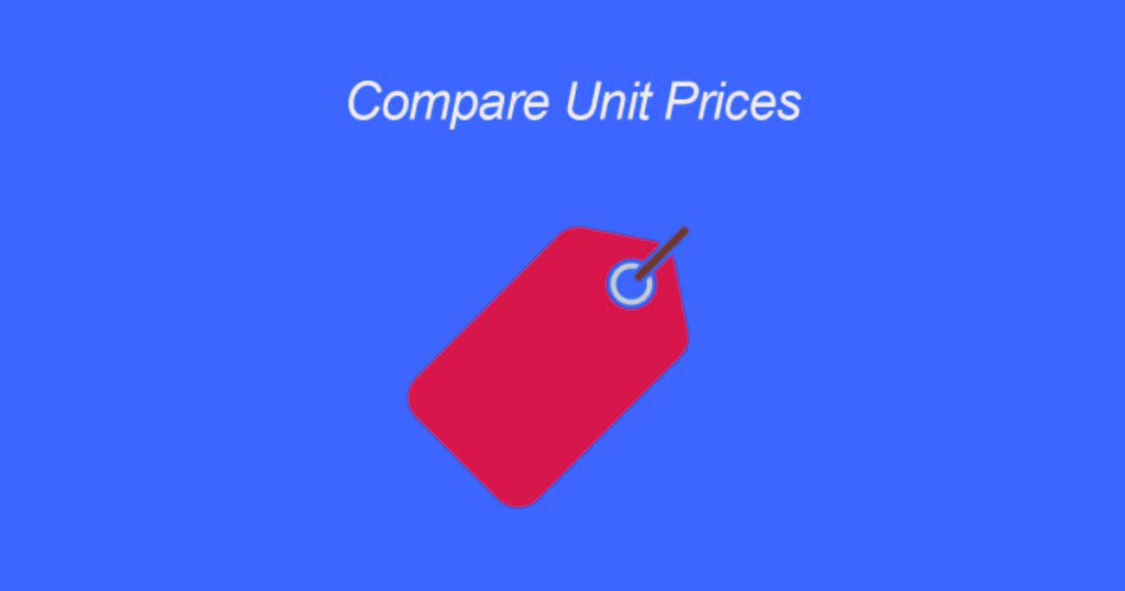 compare unit prices