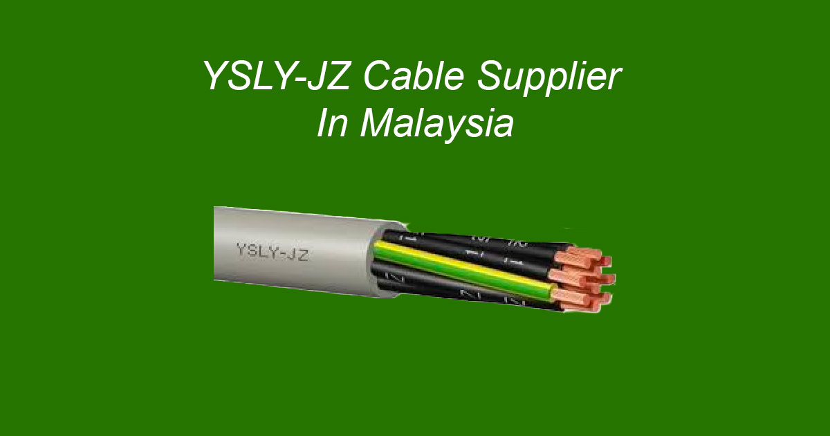 YSLY-JZ Cable Supplier In Malaysia